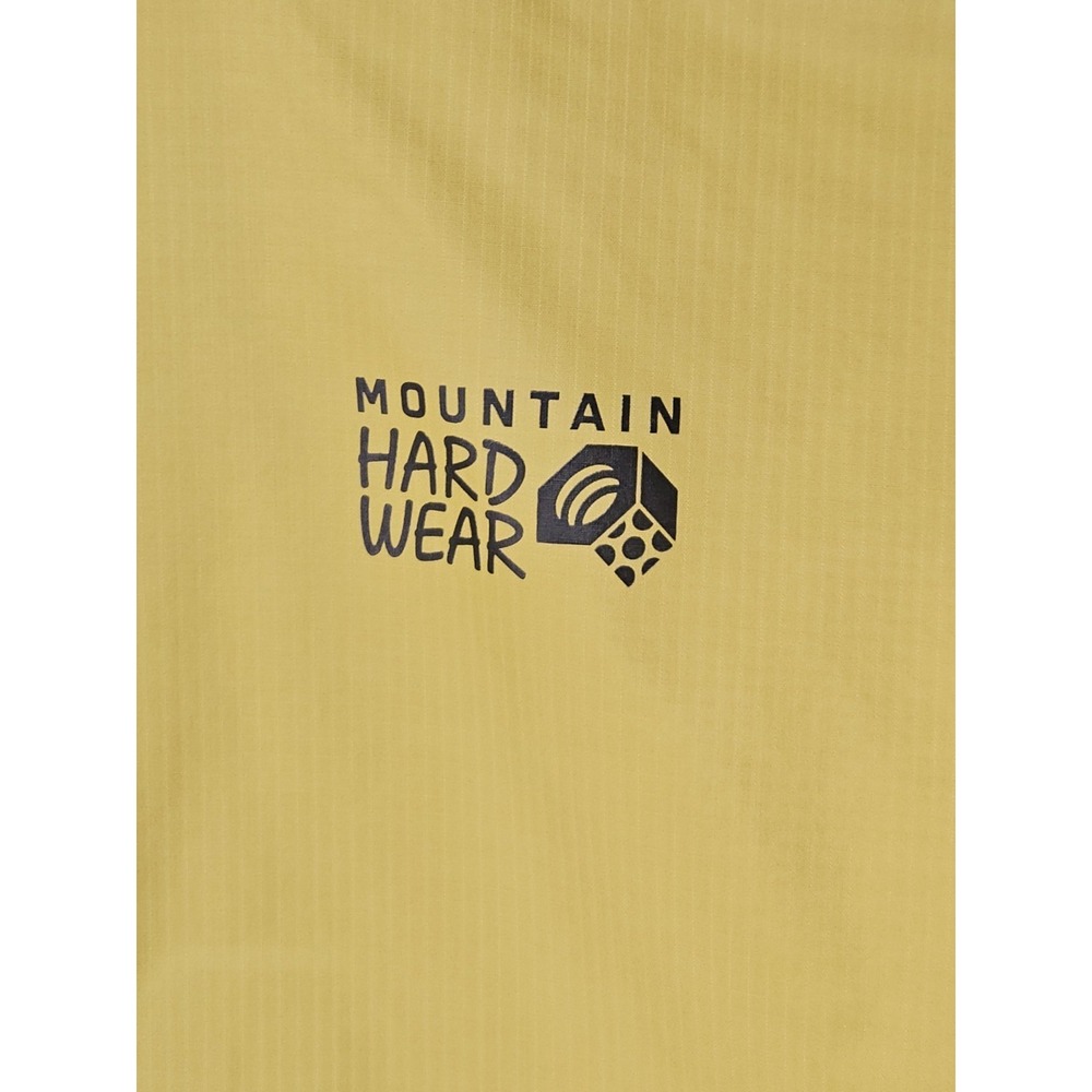 Mountain Hardwear Threshold Rain Jacket Men's XXL Desert Yellow Dry Q Core NWT - Picture 11 of 15